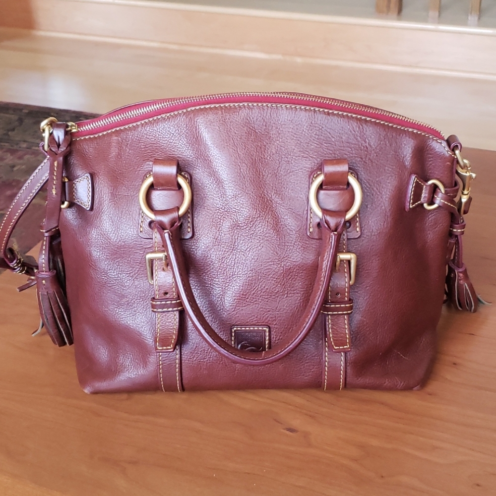 Dooney & Bourke Florentine Domed Buckle Satchel - Picture 3 of 12